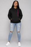 Girl Power Crown-Back Hoodie