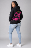 Girl Power Crown-Back Hoodie
